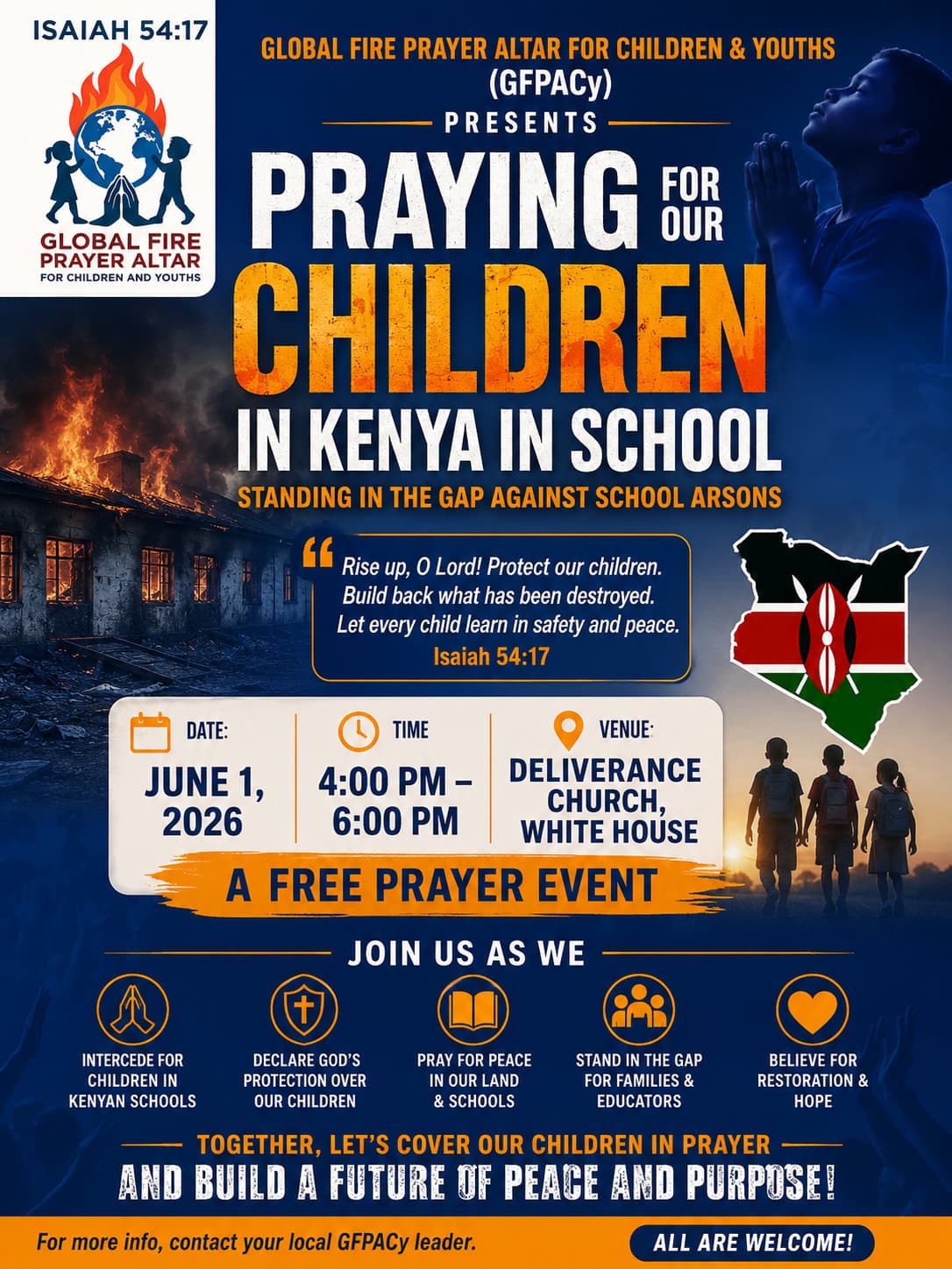PRAYING FOR OUR CHILDREN IN KENYA – A NATIONAL INTERCESSION GATHERING